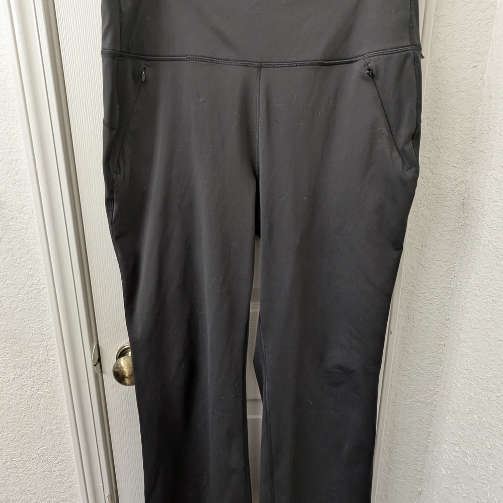 Spyder Black High-Waisted Athletic Pants